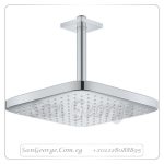 تمبستا طاسة دش ۲٥ سم مربعه كروم Gr- 26688000 جروهي Grohe