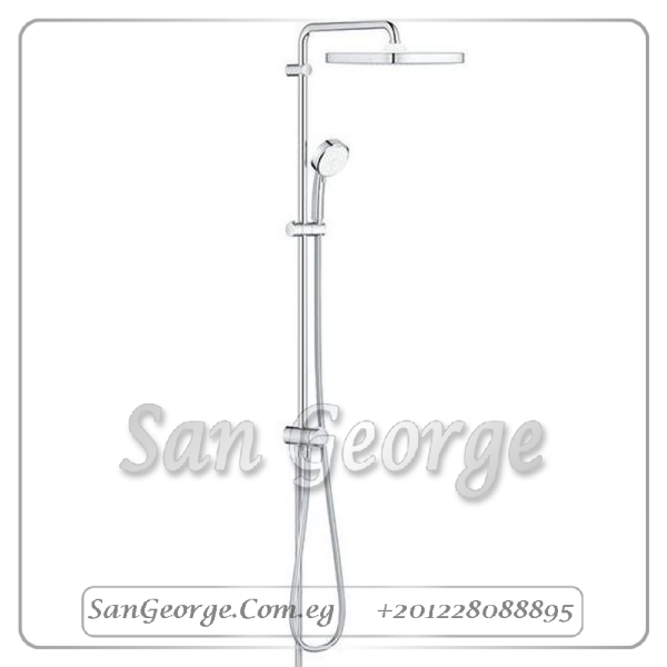 تمبستا كوزموبوليتان عامود دش بطاسه ابيض x كروم Gr- 26694000 جروهي Grohe