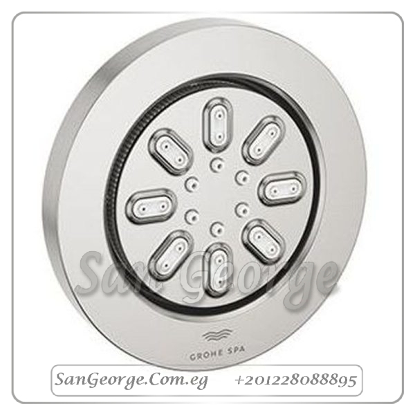 راين شاور جيت دفن دائري سوبر ستيل Gr- 26801DC0 جروهي Grohe