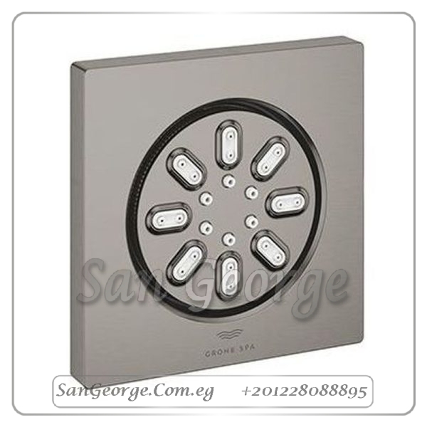 راين شاور جيت دفن 26802AL0 هارد جرافيتي مط Gr- 26802AL0 جروهي Grohe