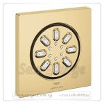 راين شاور جيت دفن مربع 26802GN0 ذهبي مط Gr- 26802GN0 جروهي Grohe