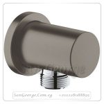 راين شاور مخرج دفن 1/2 بوصه 27057AL0 هارد جرافيتي مط Gr- 27057AL0 جروهي Grohe