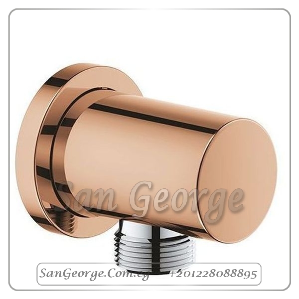 راين شاور مخرج دفن 1/2 بوص روز جولد لامع Gr- 27057DA0 جروهي Grohe