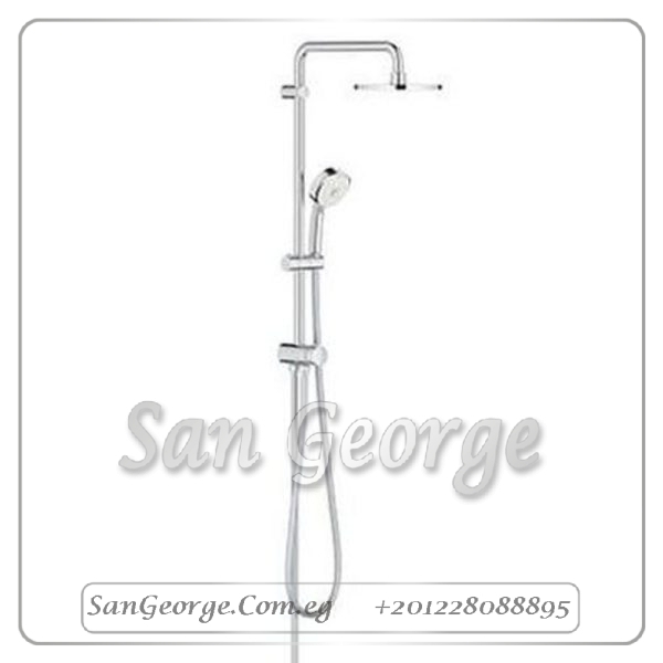 نيو تمبستا كوزمو بليوشن عامود دش ابيض x كروم Gr- 27394002 جروهي Grohe