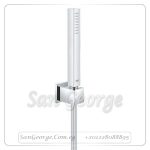 ايفوريا كيوب طقم سماعة كروم Gr- 27702000 جروهي Grohe