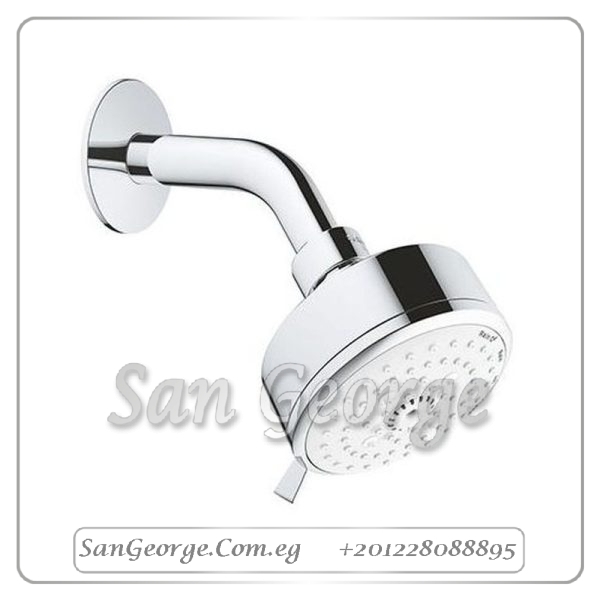 تمبستا طاسة شاور ابيض x كروم Gr- 27869001 جروهي Grohe