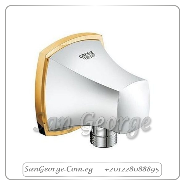 جرانديرا مخرج دفن كروم x ذهبي Gr- 27970IG0 جروهي Grohe