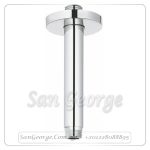 راين شاور ماسورة طاسة دش دفن ١٤٢ مم كروم Gr- 28724000 جروهي Grohe