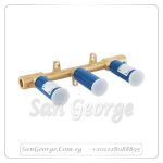 جسم خلاط بانيو دفن 3 فتحه نحاسي Gr- 29025002 جروهي Grohe