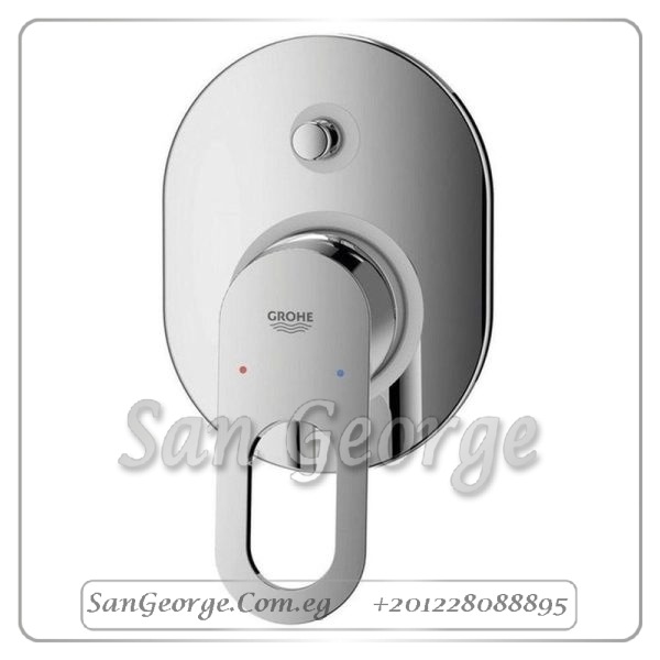باو لوب خلاط بانيو بالمحول بالجسم كروم Gr- 29041000 جروهي Grohe