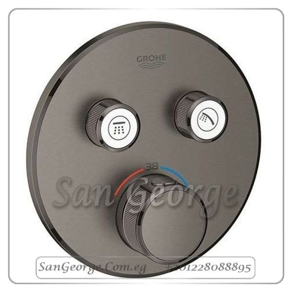سمارت كنترول وش خلاط بانيو دفن بدون جسم ثيرم هارد جرافيتي مط Gr- 29119AL0 جروهي Grohe