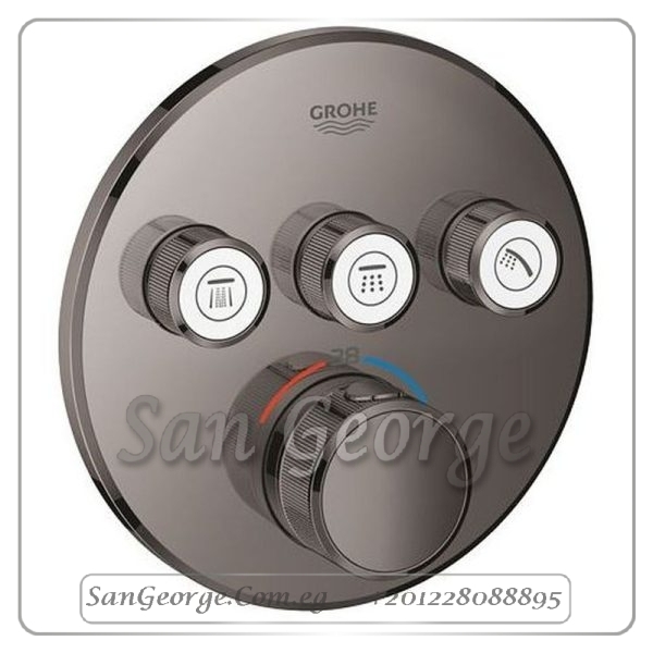 سمارت كنترول وش خلاط بانيو دفن بدون جسم جي ار تي هارد جرافيتي Gr- 29121A00 جروهي Grohe