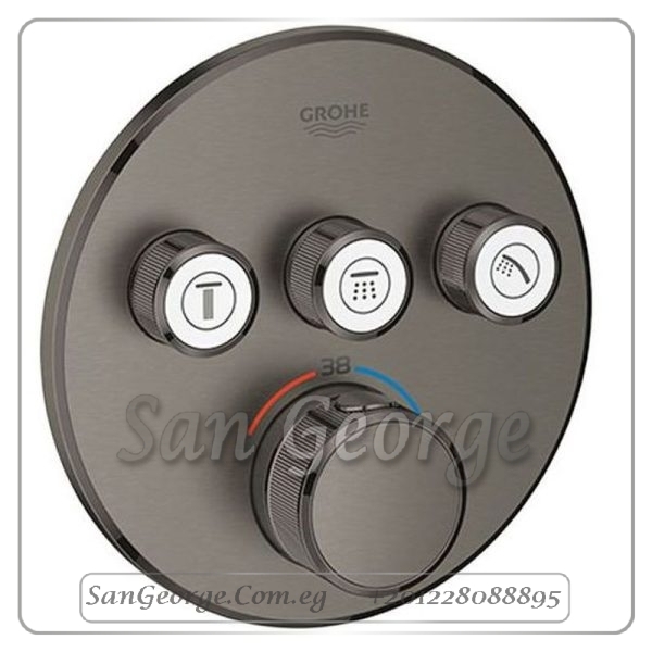 سمارت كنترول وش خلاط بانيو دفن بدون جسم هارد جرافيتي Gr- 29121AL0 جروهي Grohe