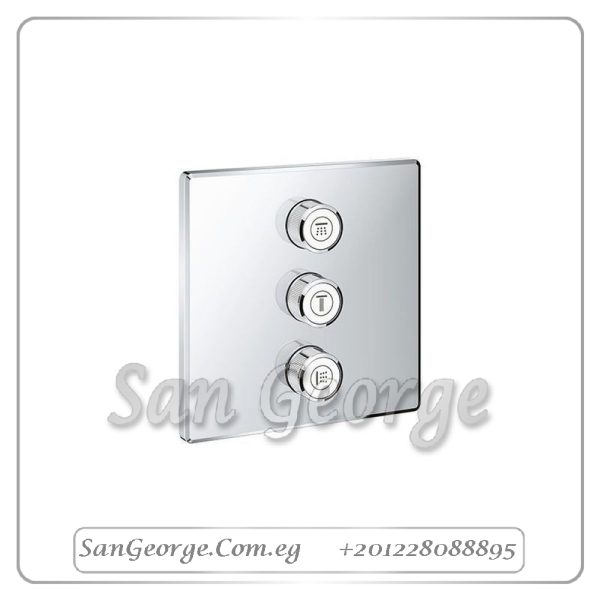 سمارت كنترول وش خلاط بانيو دفن بدون جسم ثيرم كروم Gr- 29127000 جروهي Grohe