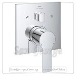الور ثيرموستات وش خلاط بانيو دفن بدون جسم ثرموستات كروم Gr- 29176001 جروهي Grohe