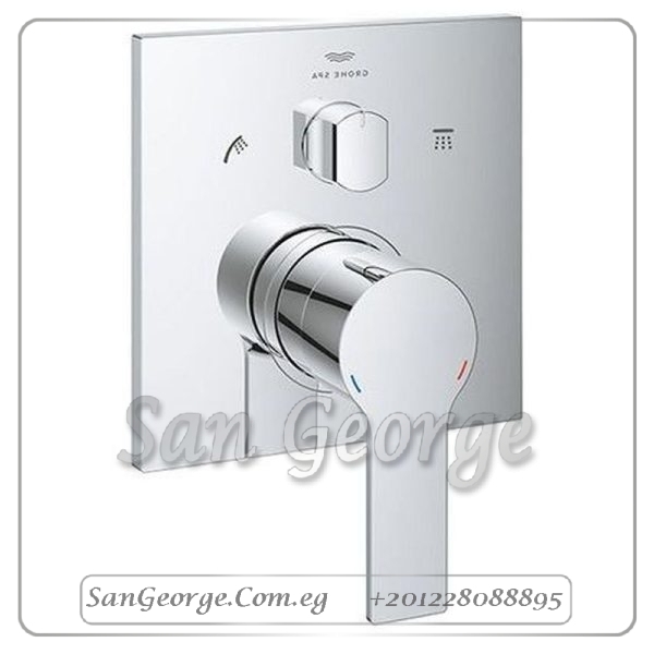 الور ثيرموستات وش خلاط بانيو دفن بدون جسم ثرموستات كروم Gr- 29176001 جروهي Grohe