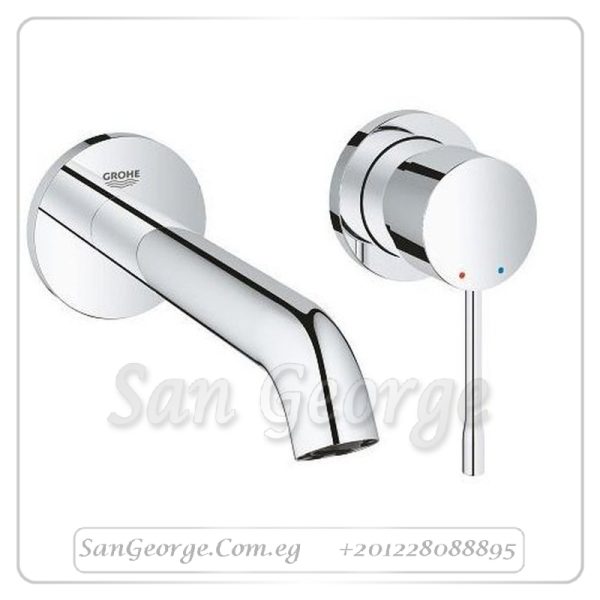 ايسانس خلاط بانيو دفن 2فتحه تركيب حائطى 0 Gr- 29192001 جروهي Grohe