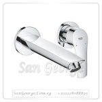 يورو سمارت خلاط حوض دفن 2 فتحه قنطرة 21.1 سم كروم Gr- 29338003 جروهي Grohe