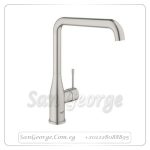 ايسانس خلاط مطبخ مقبض من الجانب فضي Gr- 30269DC0 جروهي Grohe