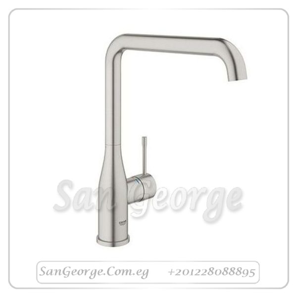 ايسانس خلاط مطبخ مقبض من الجانب فضي Gr- 30269DC0 جروهي Grohe