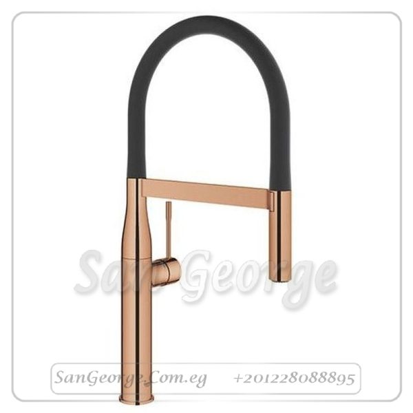 ايسانس خلاط مطبخ بالدش روز جولد x اسود Gr- 30294DA0 جروهي Grohe