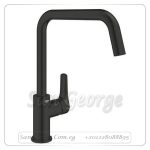 يورو سمارت خلاط مطبخ يوروسمارت قنطره عالية اسود مط Gr- 305672430 جروهي Grohe