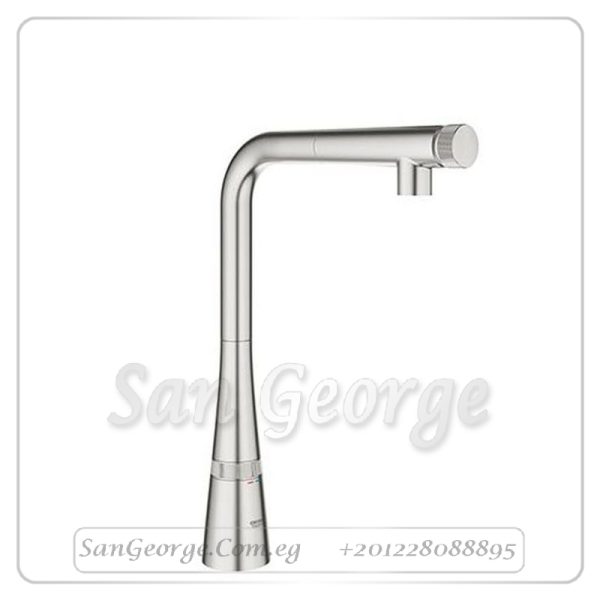 زيدرا خلاط مطبخ فضي مط Gr- 31593DC2 جروهي Grohe