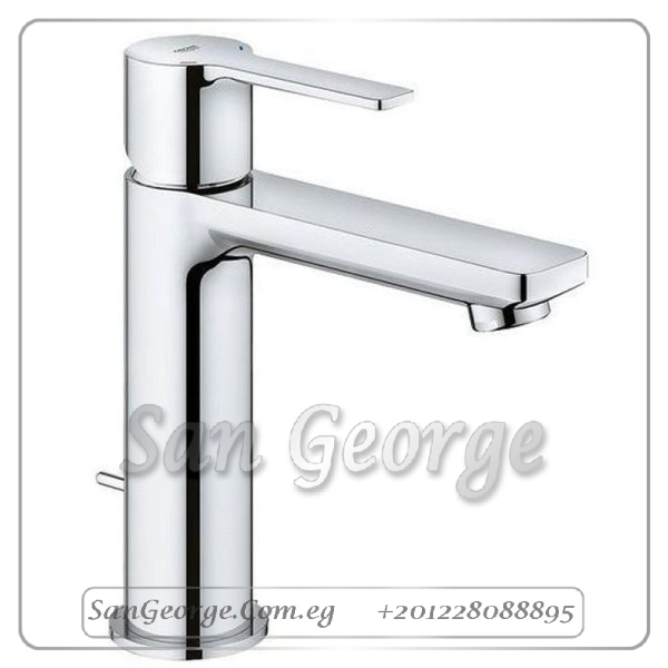 لينر خلاط حوض بالطابق وصل نحاس كروم Gr- 32114001 جروهي Grohe