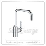 كوزمو يوروديسك خلاط مطبخ مقبض من الجانب كروم Gr- 32259003 جروهي Grohe