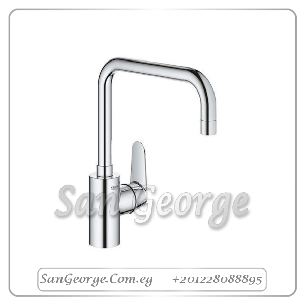 كوزمو يوروديسك خلاط مطبخ مقبض من الجانب كروم Gr- 32259003 جروهي Grohe