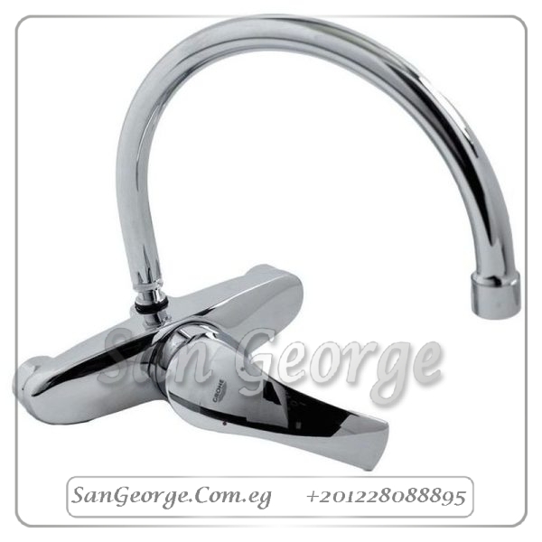 يوروسمارت خلاط مطبخ معلق كروم Gr- 32482002 جروهي Grohe