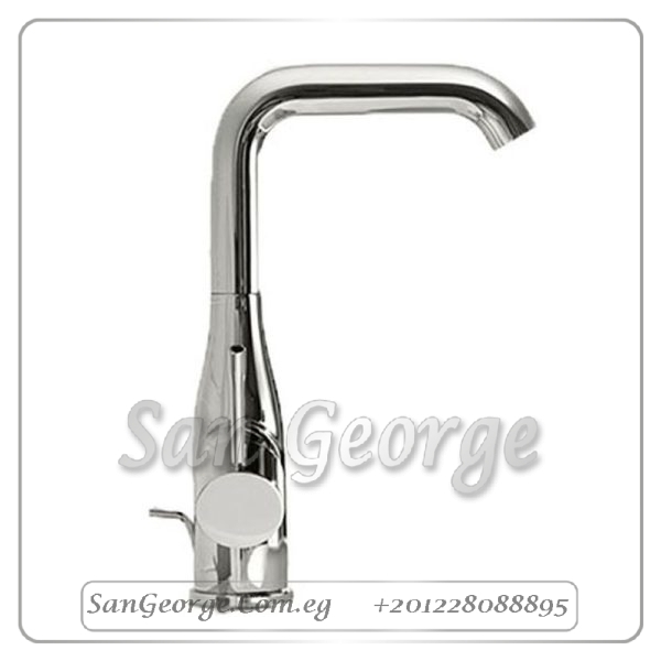 نيو ايسانس خلاط حوض مرتفع مقبض جانبي بطابق كروم Gr- 32628000 جروهي Grohe