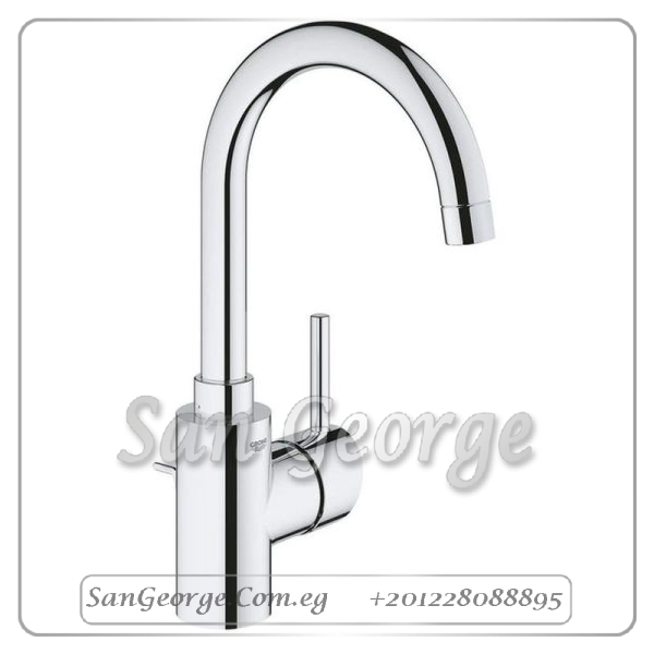 نيو كونشيرتو خلاط حوض نيو كونشيرتو مقبض جانبي بطابق كروم Gr- 32629002 جروهي Grohe