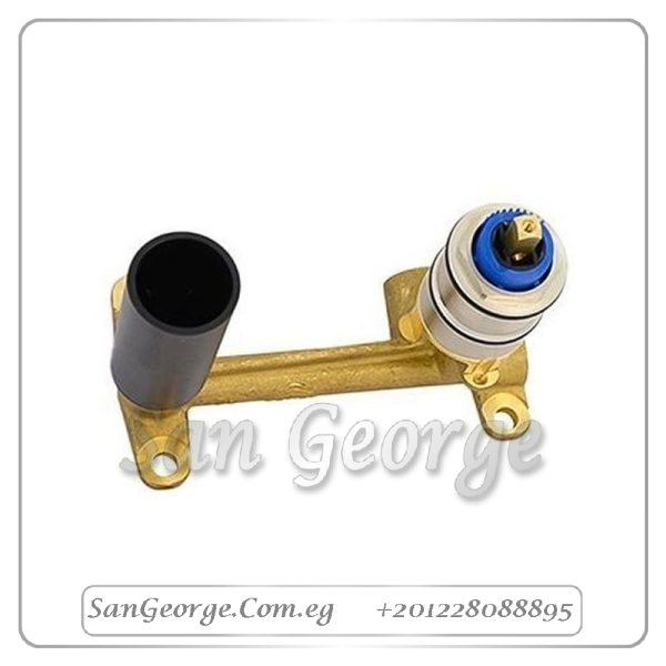 نيو يورست جسم دفن لخلاط حوض ۲ فتحة تركيب حائطي نحاسي Gr- 32635000 جروهي Grohe