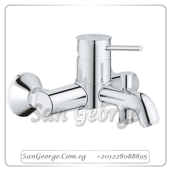 باو كلاسيك خلاط بانيو كروم Gr- 32865000 جروهي Grohe