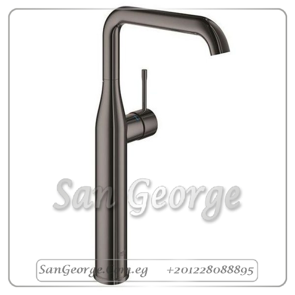 نيو ايسانس خلاط حوض عالي مقبض جانبي بطابق هارد جرافيتي لامع Gr- 32901A01 جروهي Grohe