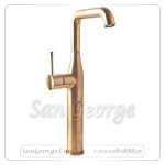 نيو ايسانس خلاط حوض عالي مقبض جانبي روز جولد مط Gr- 32901DL1 جروهي Grohe