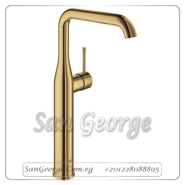 نيو ايسانس خلاط حوض حوض عالي مقبض جانبي ذهبي Gr- 32901GL1 جروهي Grohe