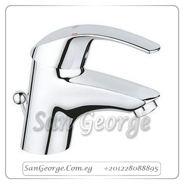 يوروسمارت خلاط حوض 1 فتحه هاند ميكسر بالطابق كروم Gr- 33265001 جروهي Grohe