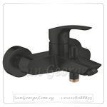 يورو سمارت خلاط بانيو يوروسمارت اسود مط Gr- 333002433 جروهي Grohe
