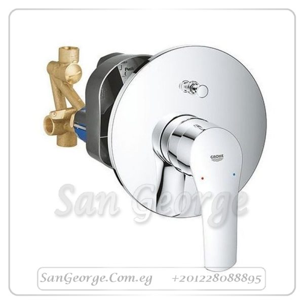 ايرو سمارت خلاط بانيو دفن بالمحول و الجسم كروم Gr- 33305003 جروهي Grohe