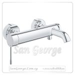 نيو ايسانس خلاط بانيو كروم Gr- 33624001 جروهي Grohe