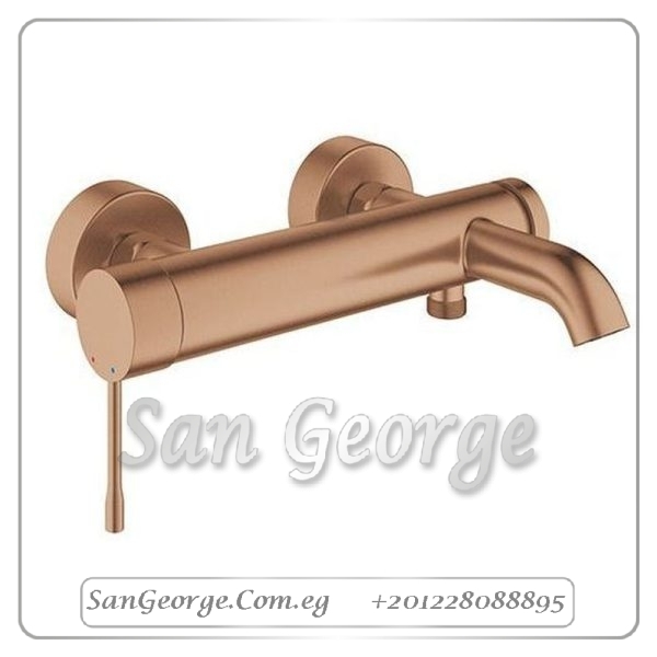 نيو ايسانس خلاط بانيو 33624DL1 روز جولد مط Gr- 33624DL1 جروهي Grohe