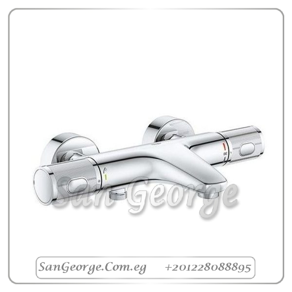 جروثيرم 1000 خلاط بانيو ۱۰۰۰ ثرموستات كروم Gr- 34779000 جروهي Grohe