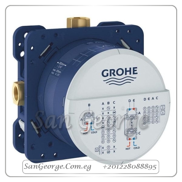 سمارت كنترول جسم خلاط دفن ٥ فتحه نحاسي Gr- 35600000 جروهي Grohe