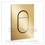 وش خزان دفن ارينا بيضاوى مزدوج صغير 37624GL0 ذهبي Gr- 37624GL0 جروهي Grohe