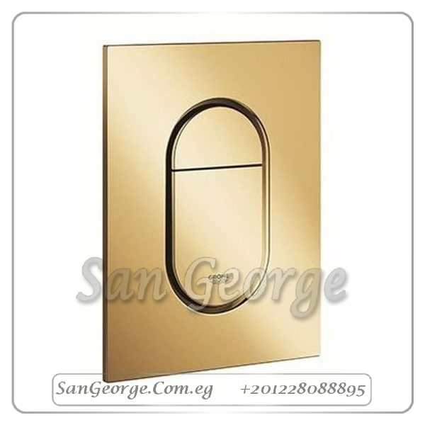 وش خزان دفن ارينا بيضاوى مزدوج صغير 37624GL0 ذهبي Gr- 37624GL0 جروهي Grohe