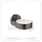 حامل كوب ايسينشال 40369A01 هارد جرافيتي Gr- 40369A01 جروهي Grohe