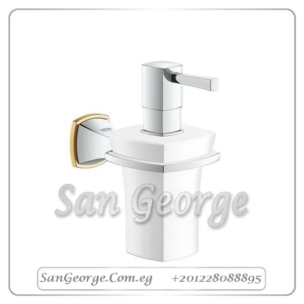 جرانديرا صبانة صابون سائل كروم x ذهبي لامع Gr- 40627IG0 جروهي Grohe