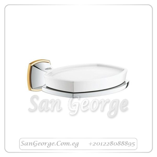 جرانديرا صبانة حوض سيراميك كروم x ذهبي لامع Gr- 40628IG0 جروهي Grohe